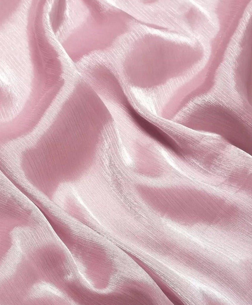 Elegant Pink Solid Embellished Border Saree in Pink Silver Tones with FREE Matching Petticoat best for Pooja Wear Partywear Festive Occasion