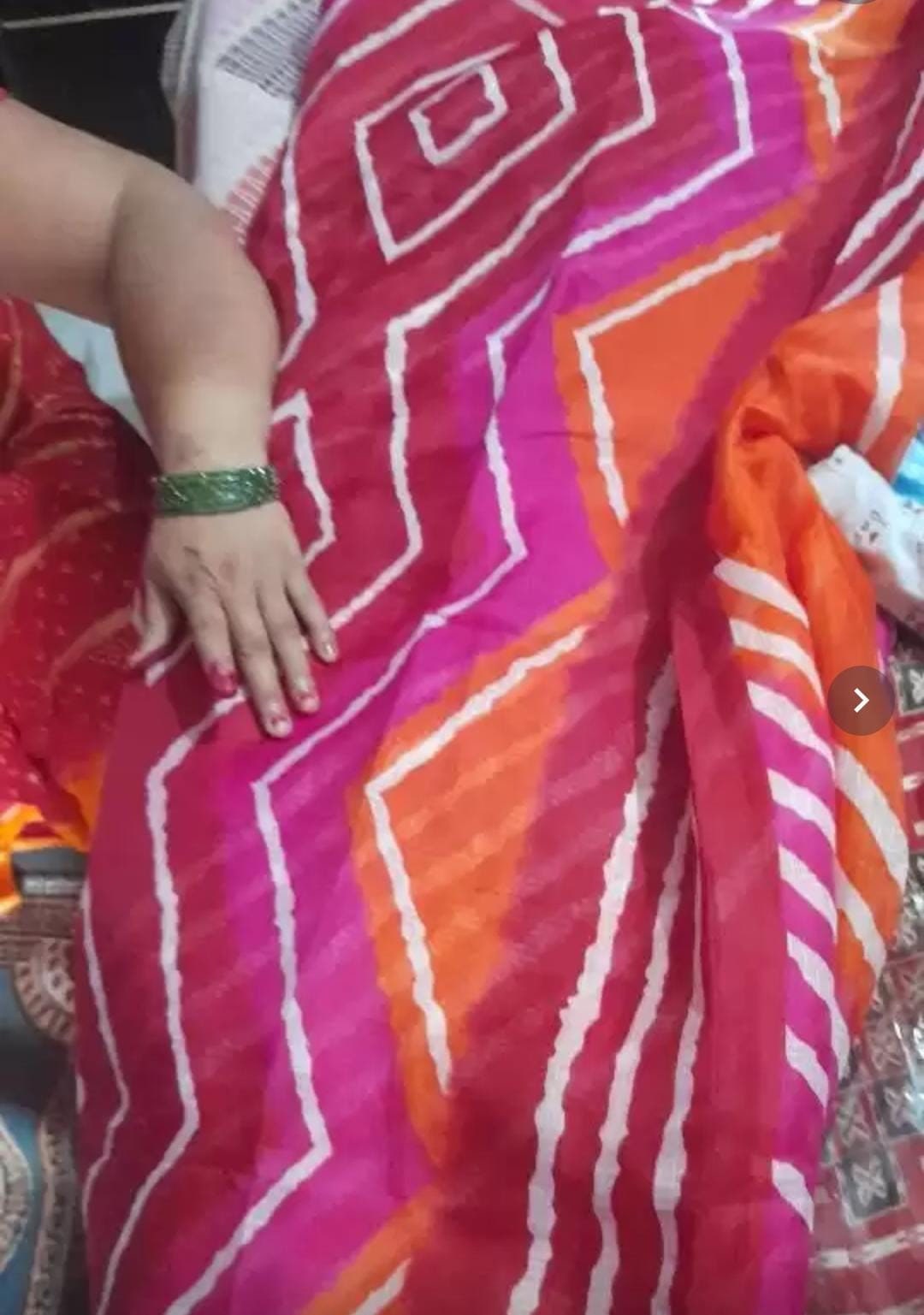 Leheriya Pure Cotton Kota Saree, Pink and white kota saree, Saree with FREE Petticoat